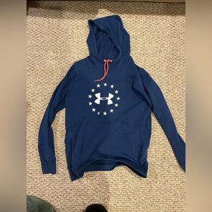 Under Armour hoodie, navy blue